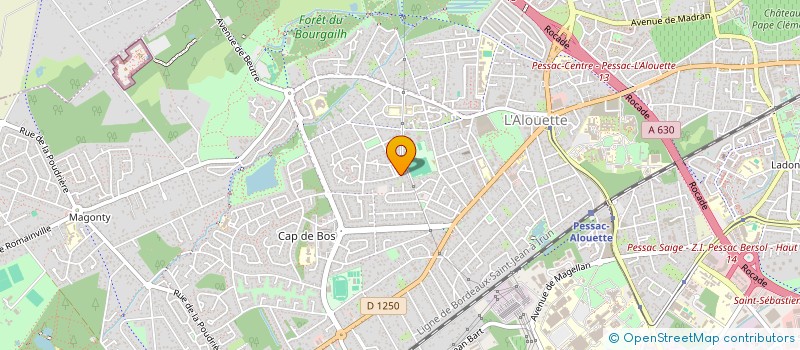 localisation de l'entreprise MADAME EMILIE BEAUSOLEIL à PESSAC