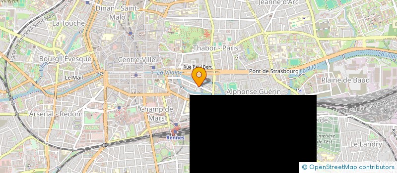 localisation de l'entreprise MADAME EMILIE BEBIN  RENNES