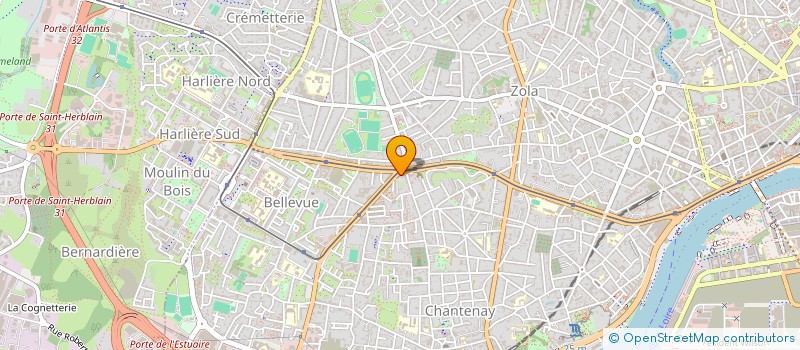 localisation de l'entreprise MADAME EMILIE BELLIOT à NANTES