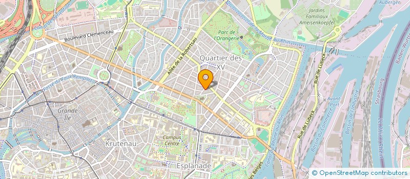 localisation de l'entreprise MADAME EMILIE BELLON  STRASBOURG