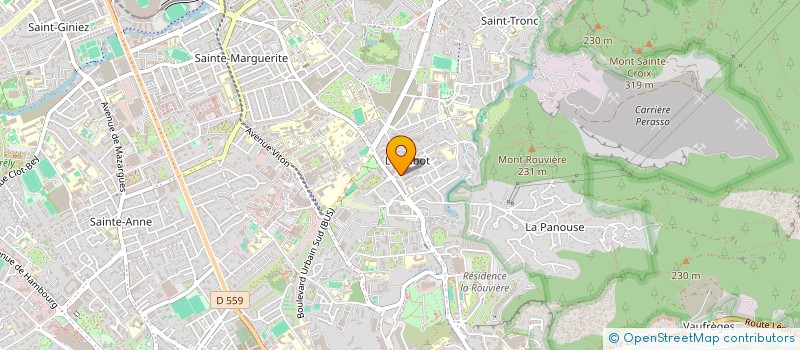 localisation de l'entreprise MADAME EMILIE BELLOT  MARSEILLE 9