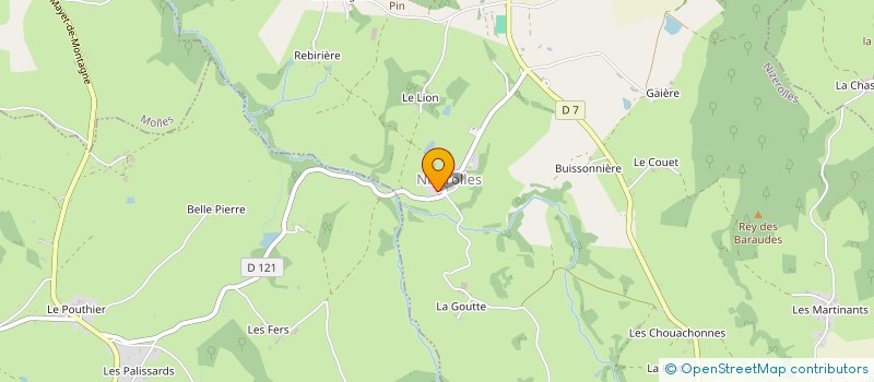 localisation de l'entreprise MADAME EMILIE BELLOY-BOISSAT  SAINT-CHRISTOPHE-EN-BOURBONNAIS