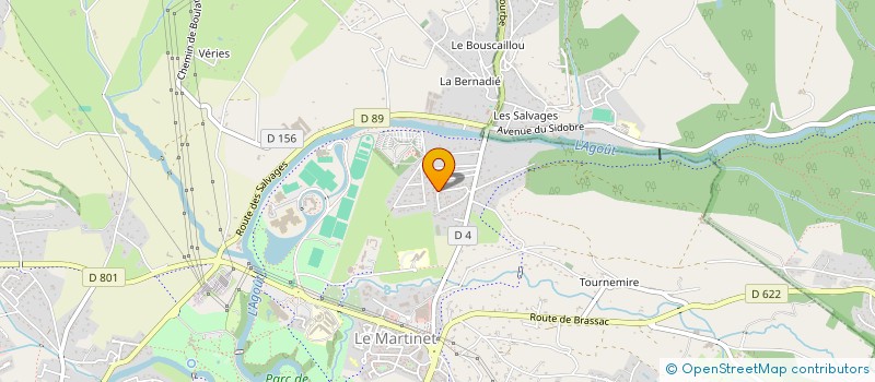 localisation de l'entreprise MADAME EMILIE BENAZECH à CASTRES