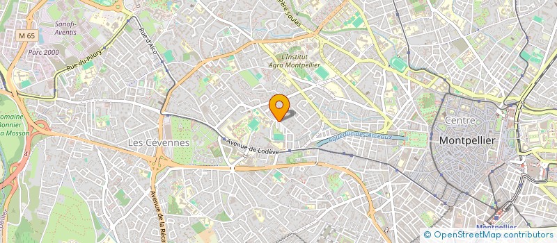localisation de l'entreprise MADAME EMILIE BERNATEAU à MONTPELLIER