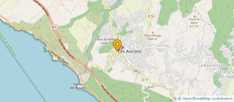 localisation de l'entreprise MADAME EMILIE BERRY  LES AVIRONS