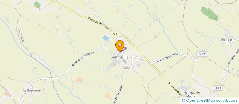 localisation de l'entreprise MADAME EMILIE BERTHON  SAINT-JULIA