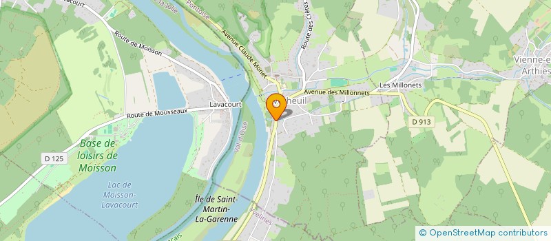 localisation de l'entreprise MADAME EMILIE BERTOLIN à VETHEUIL