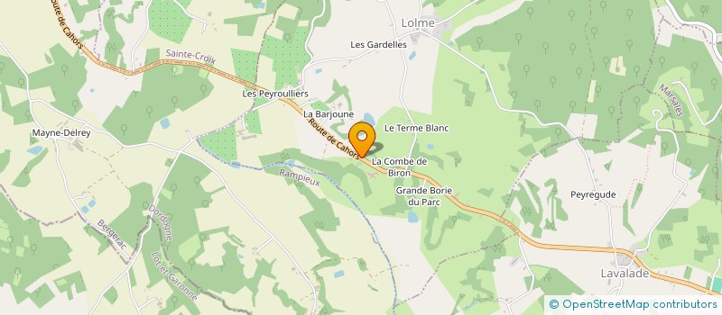 localisation de l'entreprise MADAME EMILIE BERTRAND  LOLME