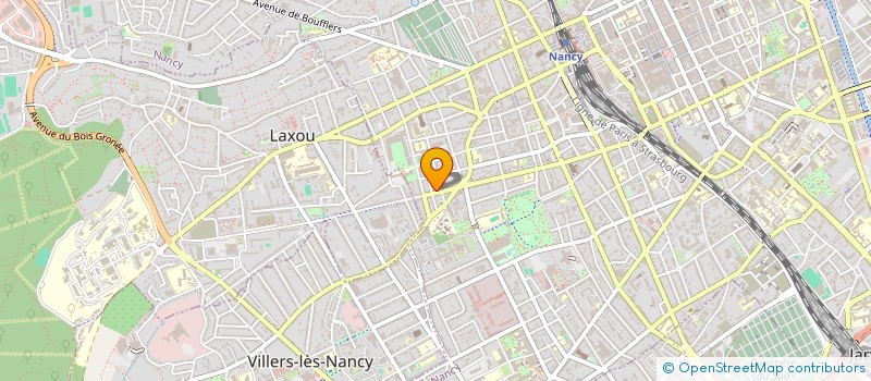 localisation de l'entreprise MADAME EMILIE BERTRAND  NANCY