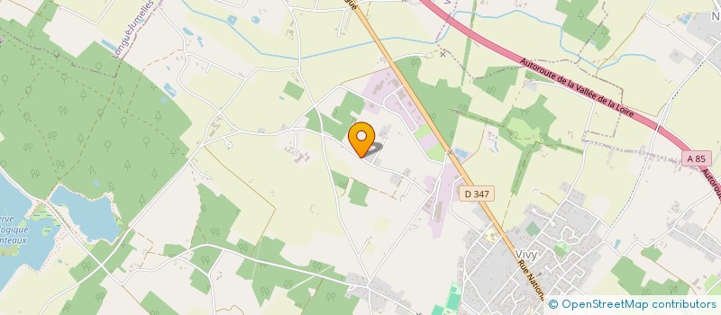localisation de l'entreprise MADAME EMILIE BEUGNIER  VIVY