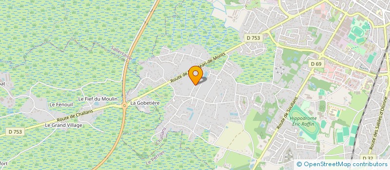 localisation de l'entreprise MADAME EMILIE BEUK à CHALLANS