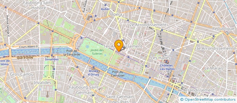 localisation de l'entreprise MADAME EMILIE BIAUX à PARIS