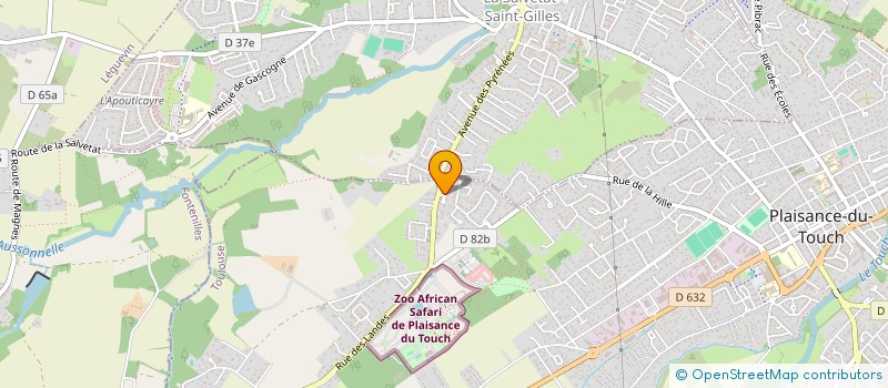 localisation de l'entreprise MADAME EMILIE BIGOT  PLAISANCE-DU-TOUCH