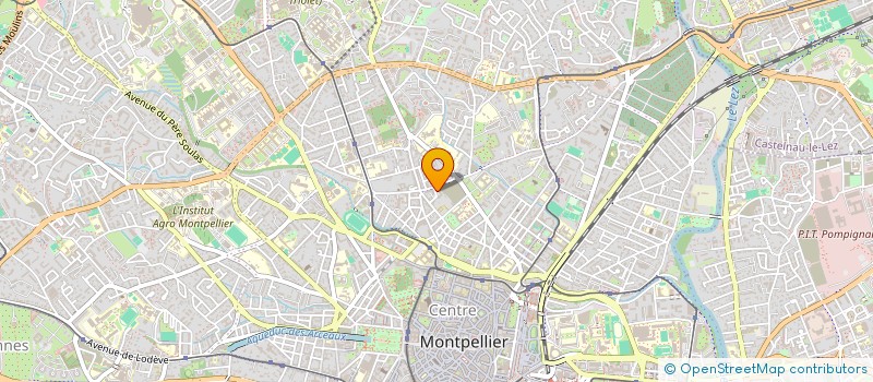 localisation de l'entreprise MADAME EMILIE BILLIET  MONTPELLIER