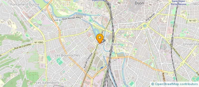 localisation de l'entreprise MADAME EMILIE BILLOD LAILLET  DIJON