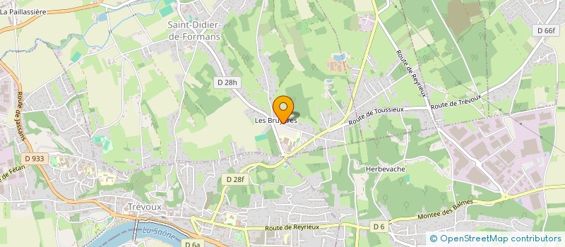 localisation de l'entreprise MADAME EMILIE BIMAS  SAINT-DIDIER-DE-FORMANS