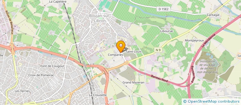 localisation de l'entreprise MADAME EMILIE BIROT VIDAL à BEZIERS