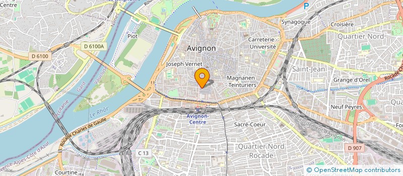 localisation de l'entreprise MADAME EMILIE BIZOT  AVIGNON