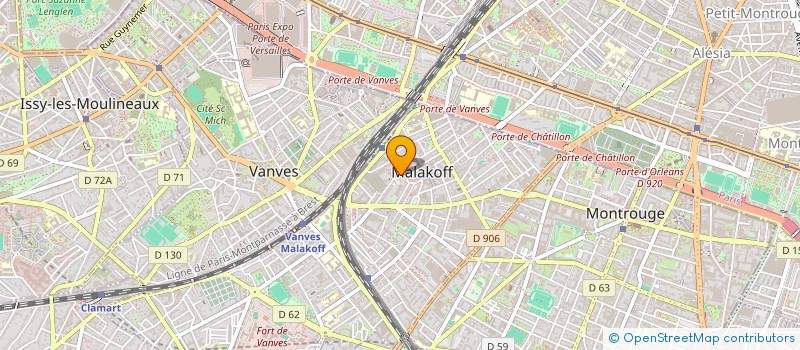 localisation de l'entreprise MADAME EMILIE BLANCHARD  MALAKOFF