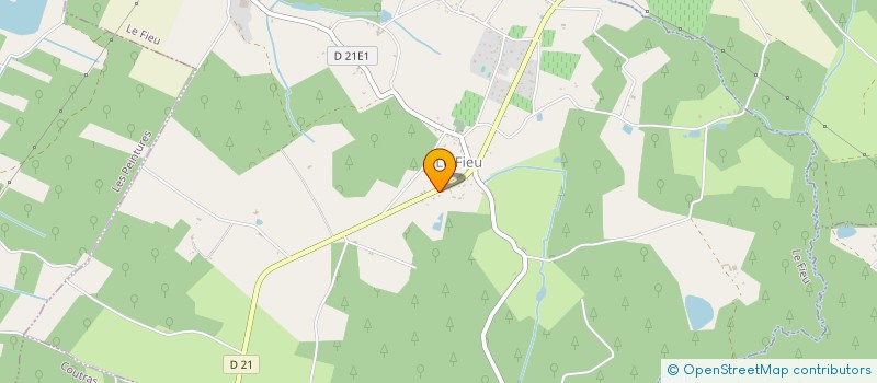 localisation de l'entreprise MADAME EMILIE BLANCHET  LE FIEU