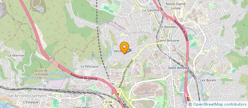 localisation de l'entreprise MADAME EMILIE BLANSCHE à MARSEILLE