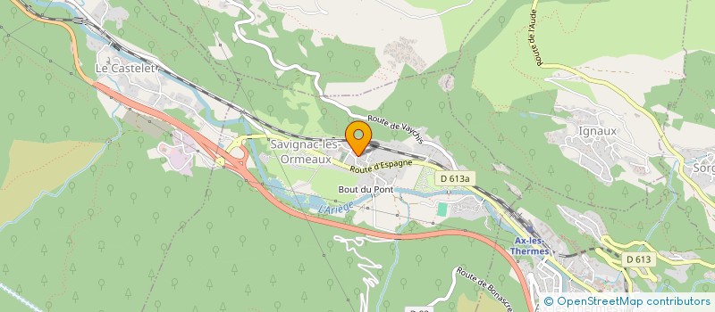 localisation de l'entreprise MADAME EMILIE BLIN à SAVIGNAC-LES-ORMEAUX
