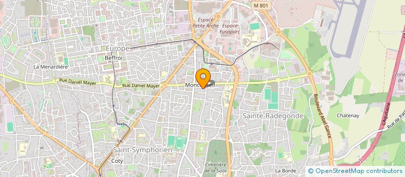 localisation de l'entreprise MADAME EMILIE BLONDET  TOURS