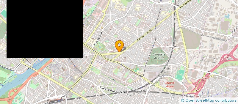 localisation de l'entreprise MADAME EMILIE BLORDIER à ANGERS