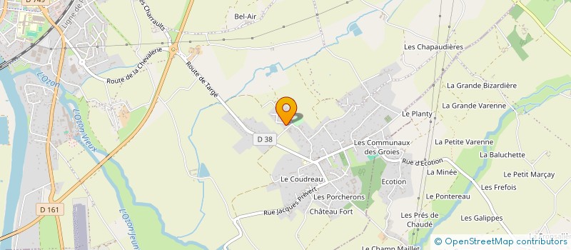 localisation de l'entreprise MADAME EMILIE BLOUDEAU à CHATELLERAULT