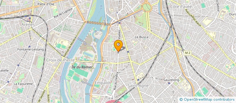 localisation de l'entreprise MADAME EMILIE BODDELE  TOULOUSE