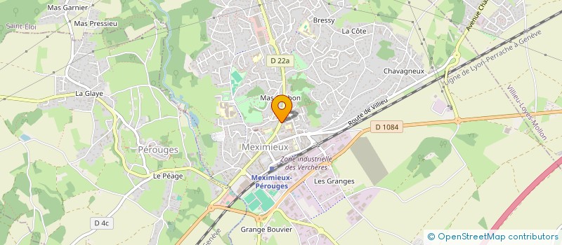 localisation de l'entreprise MADAME EMILIE BOGO à MEXIMIEUX