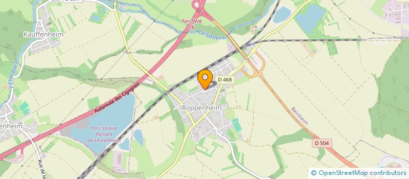 localisation de l'entreprise MADAME EMILIE BOHN  ROPPENHEIM