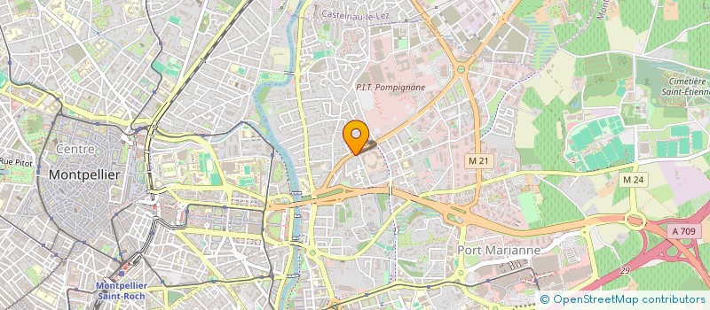 localisation de l'entreprise MADAME EMILIE BOHU à MONTPELLIER