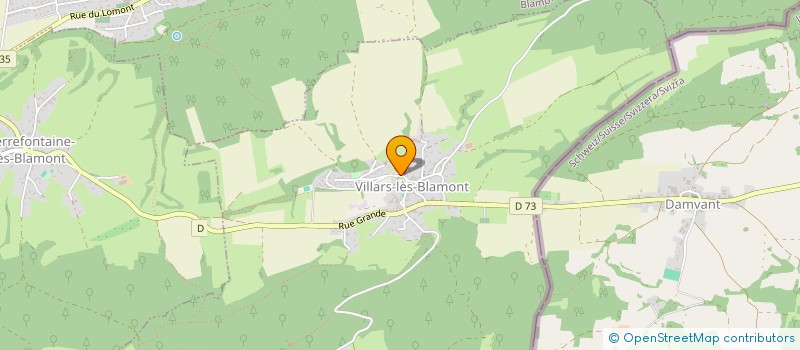 localisation de l'entreprise MADAME EMILIE BOILLON  VILLARS-LES-BLAMONT