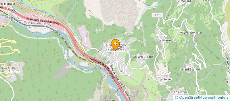 localisation de l'entreprise MADAME EMILIE BOIS  SAINT-MARTIN-DE-LA-PORTE