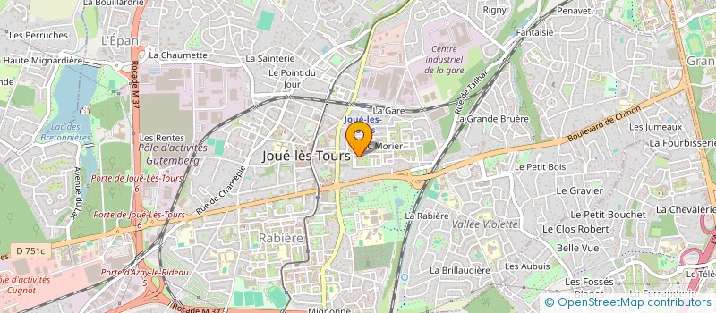 localisation de l'entreprise MADAME EMILIE BOISNON  MONTS