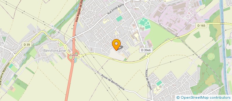 localisation de l'entreprise MADAME EMILIE BOLLIER  WINGLES