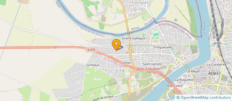 localisation de l'entreprise MADAME EMILIE BON  ARLES