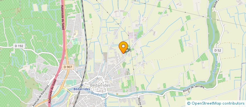 localisation de l'entreprise MADAME EMILIE BONILLO  MONTEUX