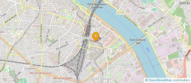 localisation de l'entreprise MADAME EMILIE BONNAMOUR à BORDEAUX