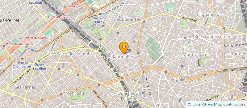 localisation de l'entreprise MADAME EMILIE BONNIN  PARIS