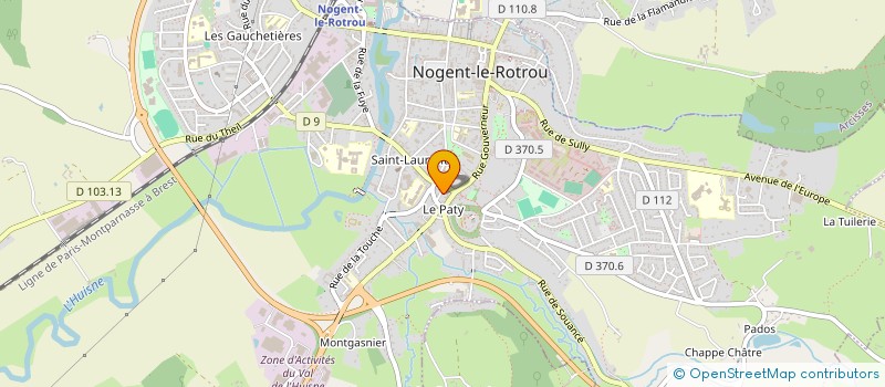 localisation de l'entreprise MADAME EMILIE BONY à NOGENT-LE-ROTROU