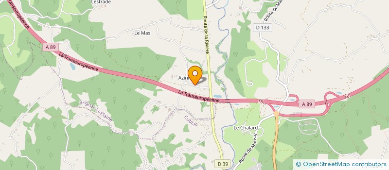 localisation de l'entreprise MADAME EMILIE BOUARD  BRIGNAC-LA-PLAINE