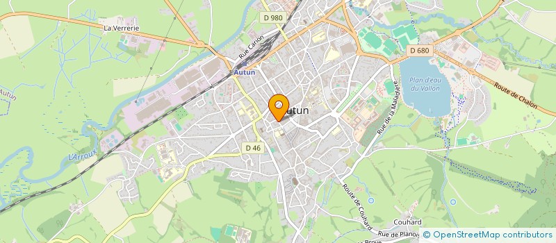 localisation de l'entreprise MADAME EMILIE BOUDOT  AUTUN