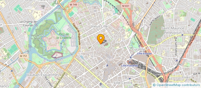 localisation de l'entreprise MADAME EMILIE BOULINGUIEZ à LILLE