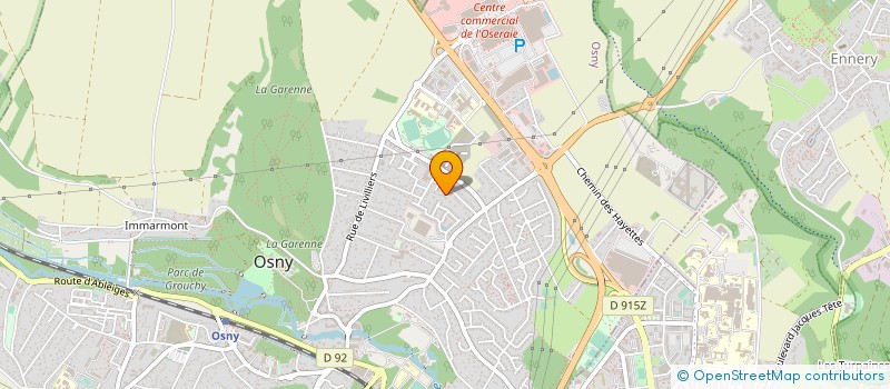 localisation de l'entreprise MADAME EMILIE BOULLAIS  OSNY