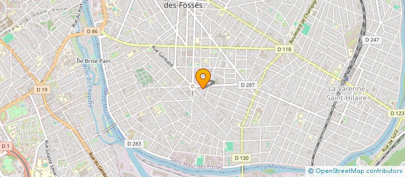 localisation de l'entreprise MADAME EMILIE BOUNEGOUX à SAINT-MAUR-DES-FOSSES