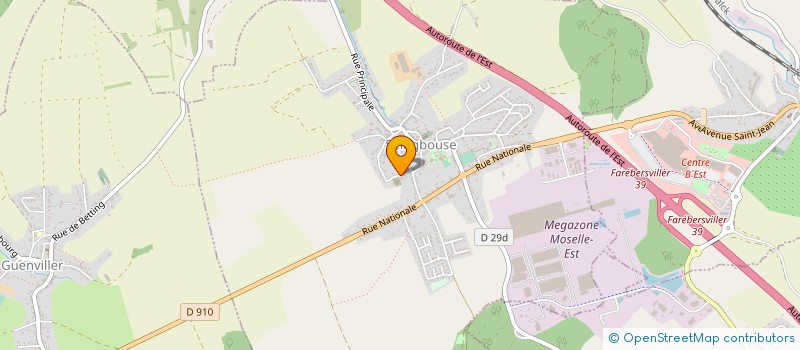 localisation de l'entreprise MADAME EMILIE BOUR  SEINGBOUSE