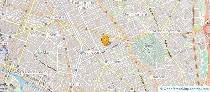 localisation de l'entreprise MADAME EMILIE BOURDIER  PARIS