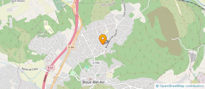 localisation de l'entreprise MADAME EMILIE BOURGEOIS à BOUC-BEL-AIR